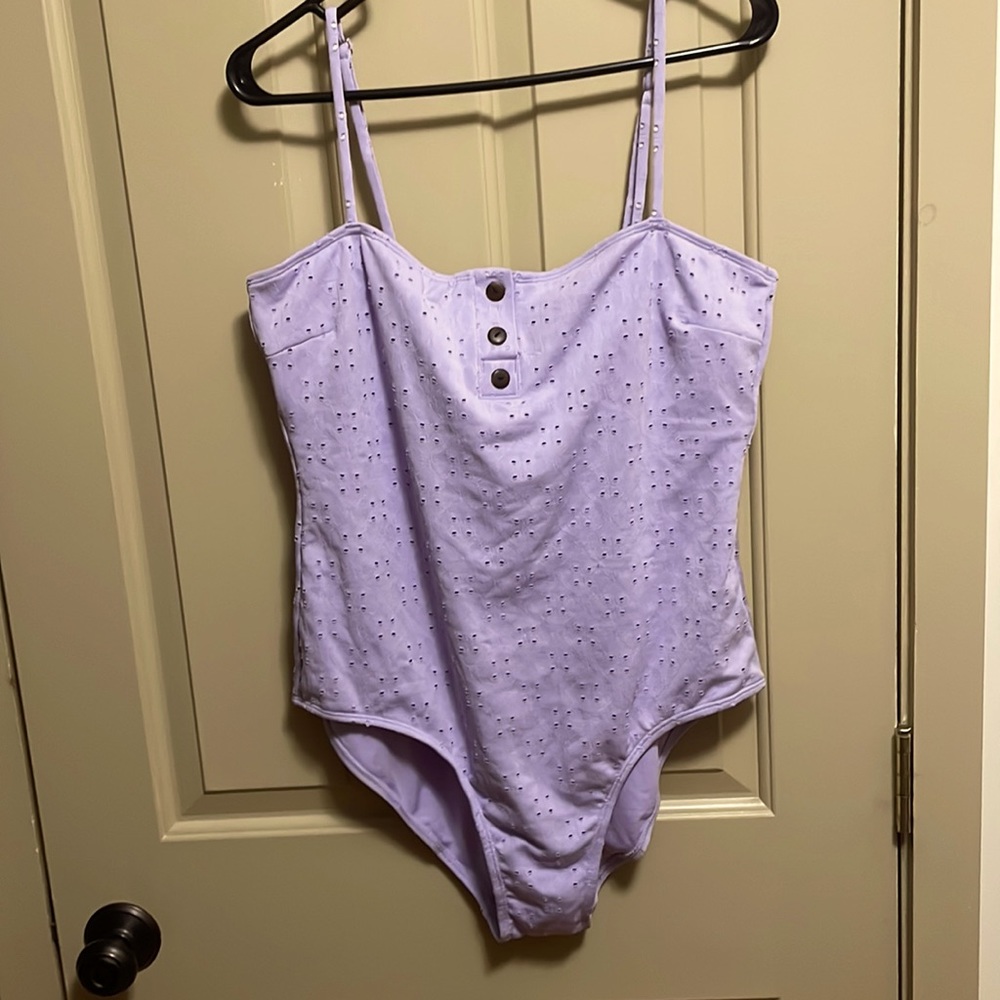 No Boundaries Lavender Swimsuit